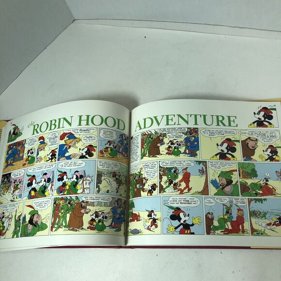 Walt Disney's Mickey Mouse‎ in Color Gottfredson 1988 HC First Edition Vintage B - Picture 13 of 16